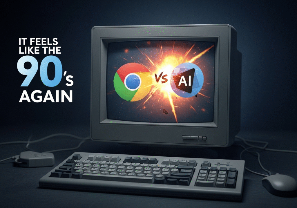 It Feels Like the 90s Again: The AI Browser Cold War Just Turned Hot